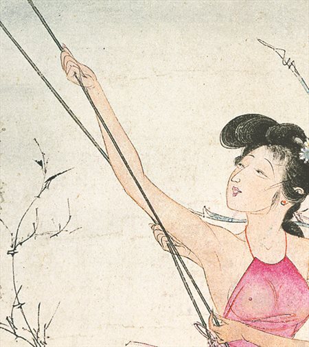 雷山县-胡也佛的仕女画和最知名的金瓶梅秘戏图